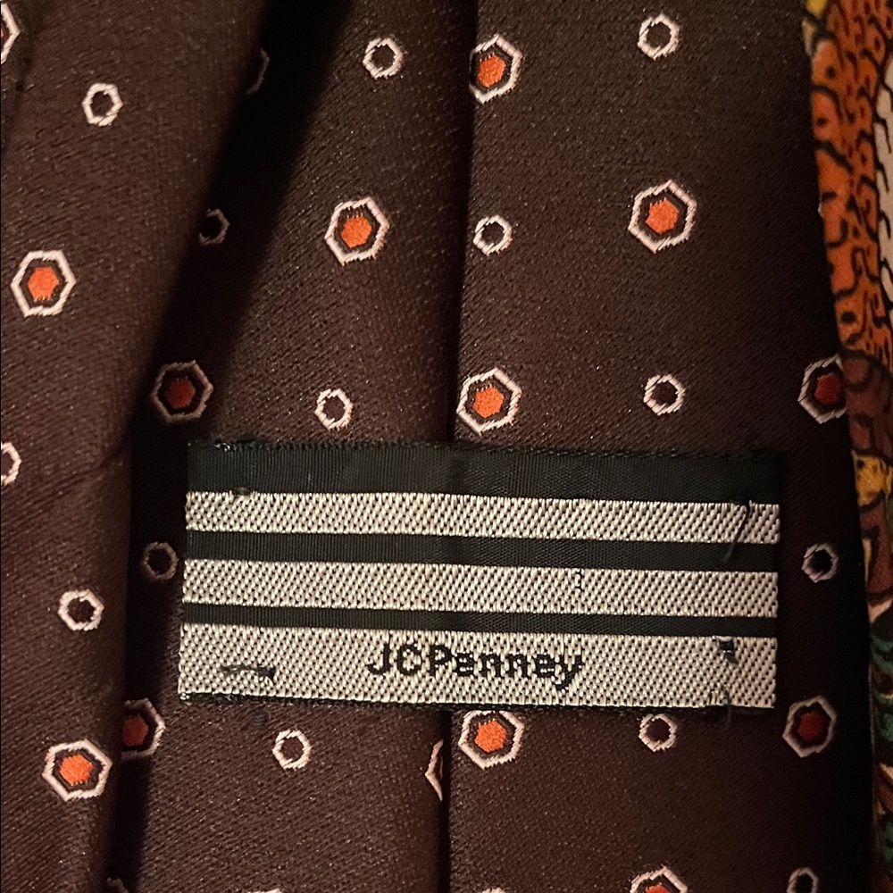 Elegant Men's Vintage Clip On Tie Collection - Picture 9 of 16